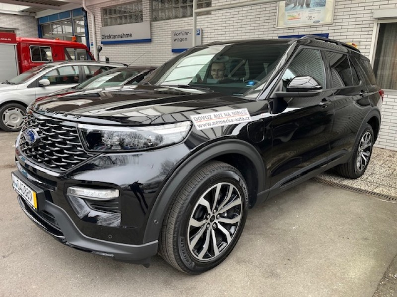 Ford Explorer 4x4 ST-LINE PHEV ST line, hybrid 3l benzin/elektro 336 kw,odpočet DPH | Dovoz aut z Německa